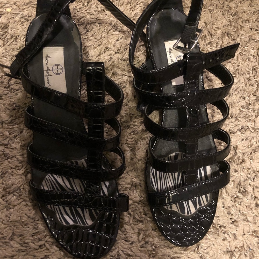 Black sandals